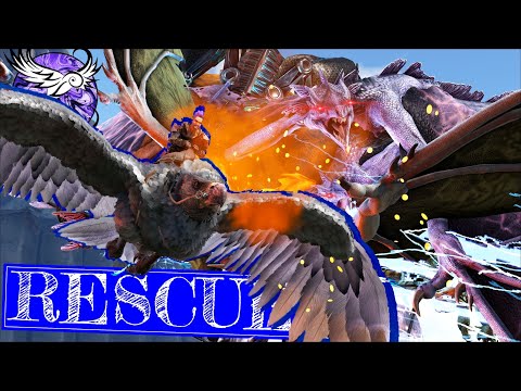 RESCUING MY ARGIES FROM WYVERN ISLAND | Hope - EP13 | ARK Survival Evolved