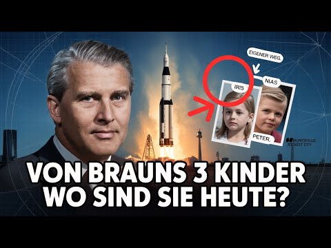 Wernher von Brauns Kinder: Was wurde aus Iris, Margrit und Peter?