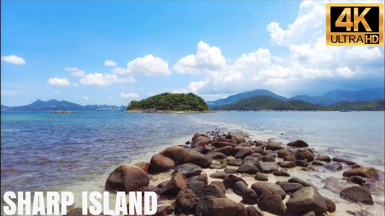 Catch sweeping shots of the sea and islands from Sharp Island’s hiking trail