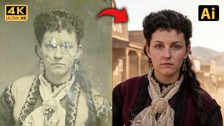 20 Wild West Legends Brought Back to Life Using AI (Updated Edition)