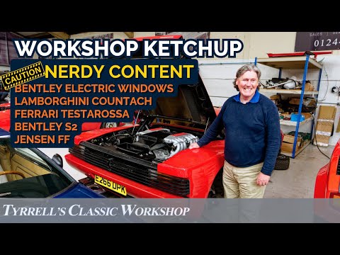Classic Icons - Bentley Electric Windows and Heater, Jensen FF, + More! | Tyrrell's Classic Workshop