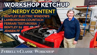 Classic Icons - Bentley Electric Windows and Heater, Jensen FF, + More! | Tyrrell's Classic Workshop