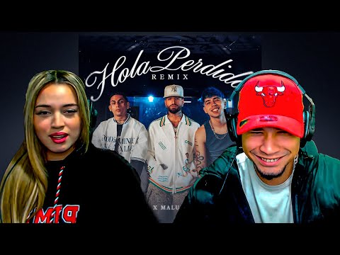 HOLA PERDIDA REMIX (Official Video) Luck Ra, Maluma, KHEA || REACCIÓN