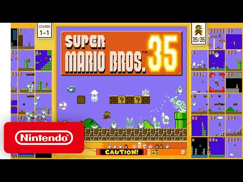 Super Mario Bros. 35 - Announcement Trailer - Nintendo Switch thumbnail