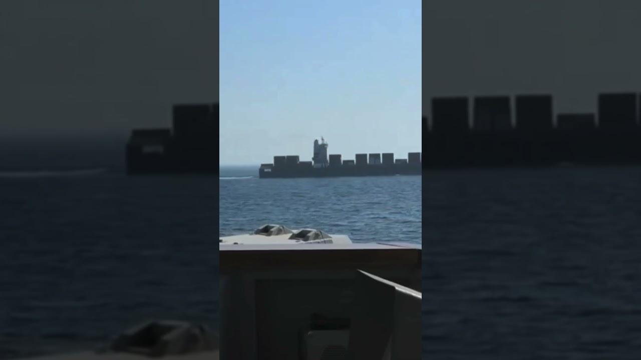 U.S. forces in the Arabian Sea blocked an Iranian-flagged cargo ship bound for an Iranian port.