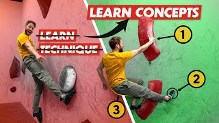 Learn 100+ Climbing Techniques With Just 4 Movement Concepts