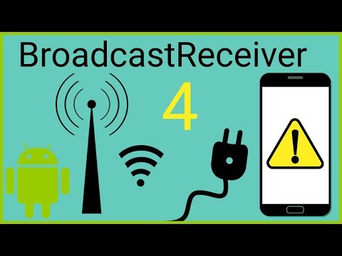 BroadcastReceiver Tutorial Part 4 EXPLICIT BROADCASTS Android Studio Tutorial