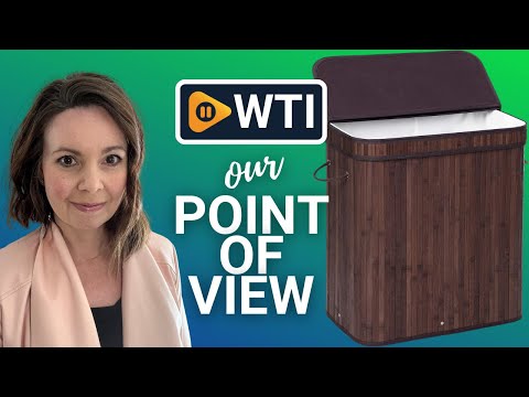 SONGMICS Laundry Hamper with Lid - WTI product video review