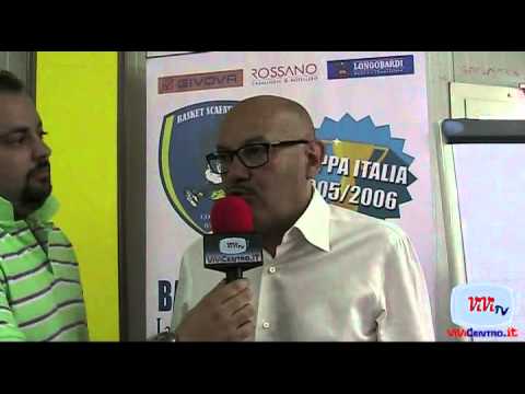 Intervista Esclusiva ViviCentro Patron Givova Scafati Nello Longobardi 24062015