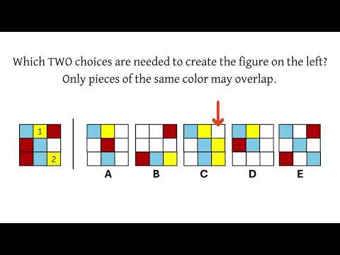 Wonderlic Spatial Reasoning 2024 E13
