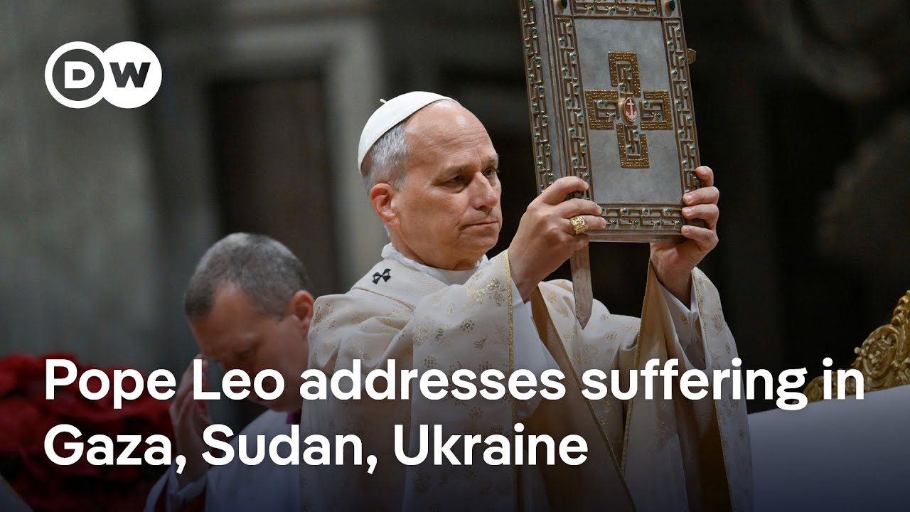 Pope Leo urges Russia and Ukraine to find courage to engage in direct talks | DW News