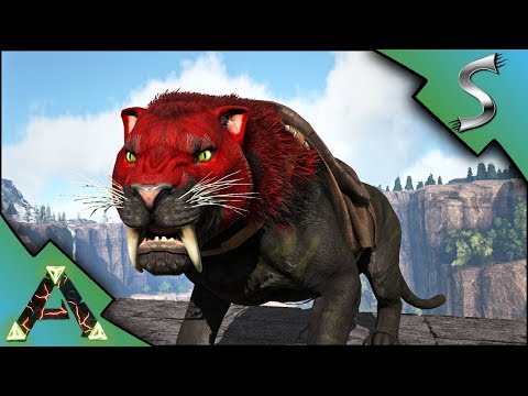 AMAZING SABERTOOTH MUTATION! SABER BREEDING AND DOEDIC TAMING! - Ark: RAGNAROK [DLC Gameplay E37]