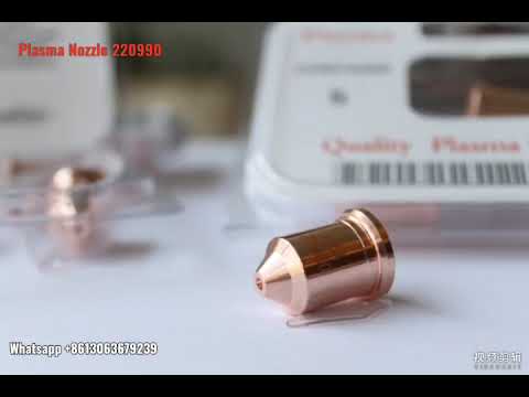 Operating 105A Plasma Torch Nozzle 220990 Replace PMX105 Plasma Cutting Parts