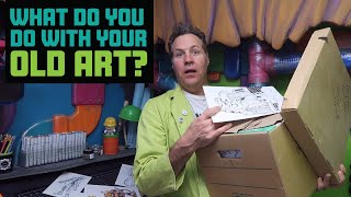 What Do You Do With Your Old Art?