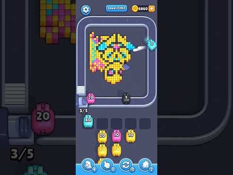 Pixel Flow Level 2242 Walkthrough