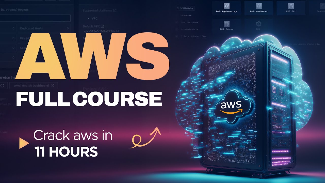 AWS Full Course FREE 2026 | AWS Tutorial for Beginners