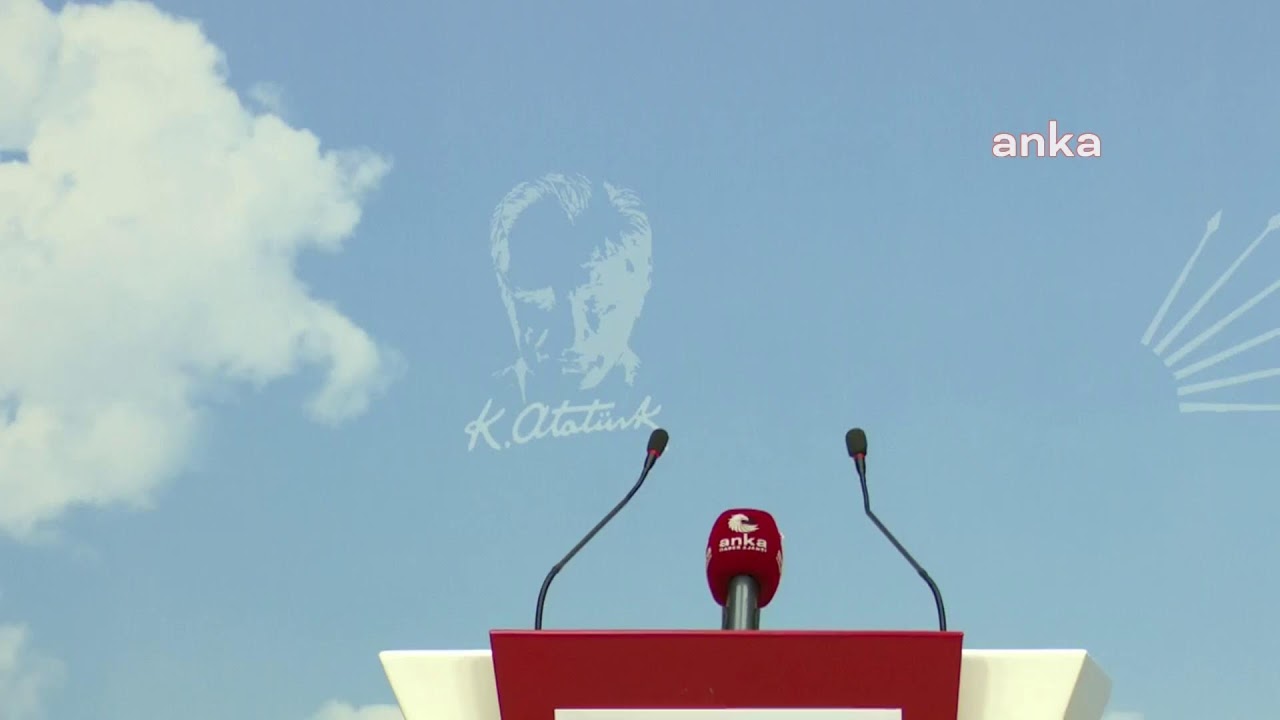 CHP Sözcüsü Deniz Yücel açıklama yapıyor