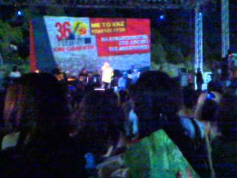 Dimitris Mitropanos - Alimono (Live 18/09/10)