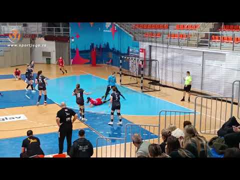 ŽRK Naisa - Mladost Nova Pazova 23:24, uzbudljiva završnica, Niš, 24.1.2025.