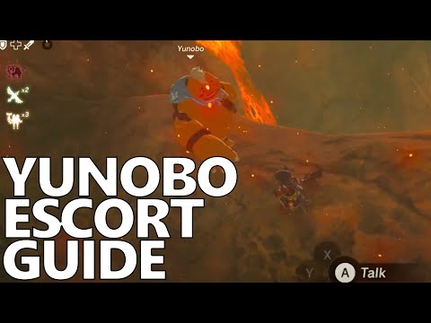 Breath of the Wild Walkthrough Part 49 - Yunobo Escort and Vah Rutania!