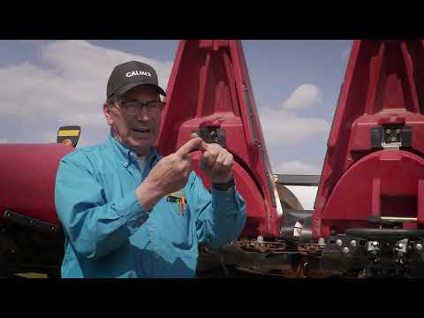 Setting Corn Head Gathering Chain Speed