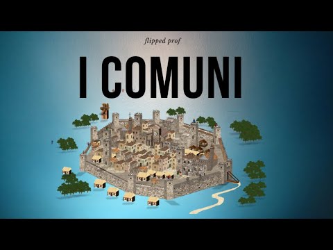 Lezione di storia sui COMUNI nel MEDIOEVO flipped classroom