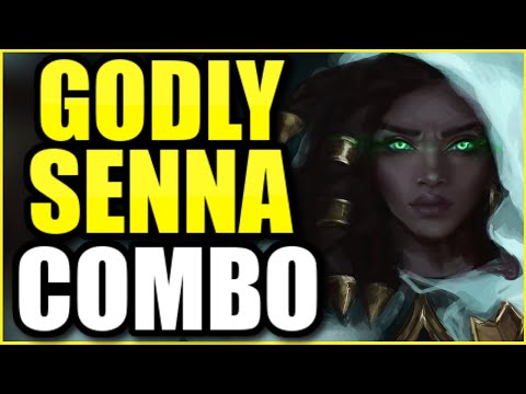 This NEW Senna botlane combo let me TRIPLE everyone else's damage 👀