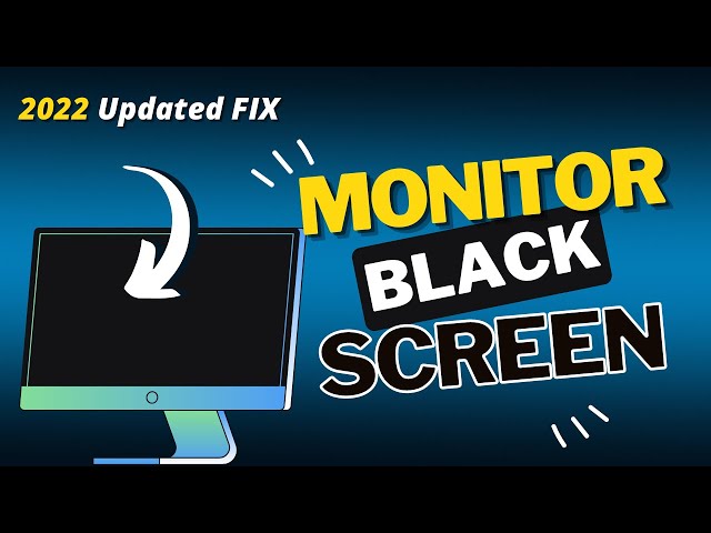 How to Fix Random Black Screen Issues on Windows 10/11/7 | Magica
