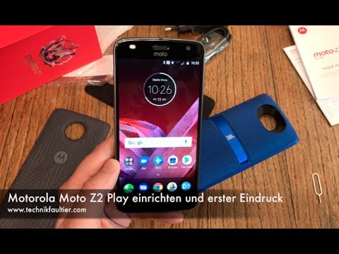 Motorola Moto Z2 Play setup and first impression