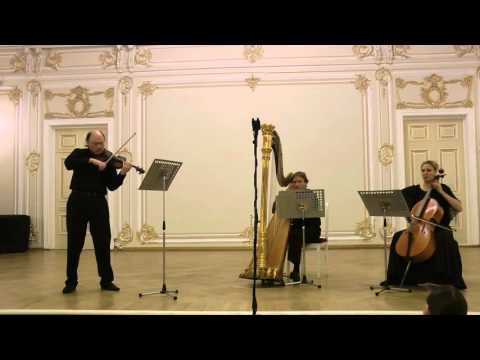 Henriette Renié - Trio for harp, violin and violoncello