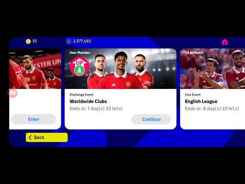 Efootball 2022 Mobile Playmatch Worldwide Clubs