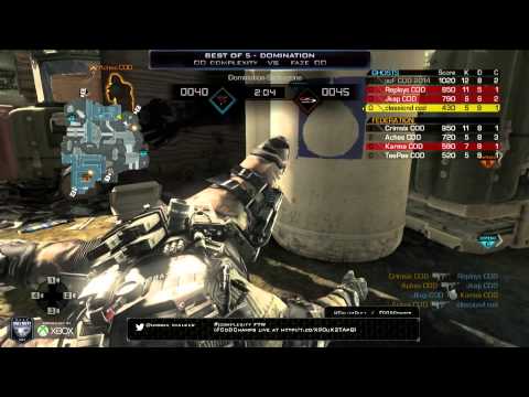 Complexity vs Faze - Game 1 - WB Round 3 - CoD Championships 2014