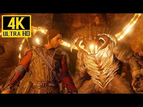 Middle Earth: Shadow of War - BALROG Boss Battle 4K PC @ 2160p (60ᶠᵖˢ) ✔