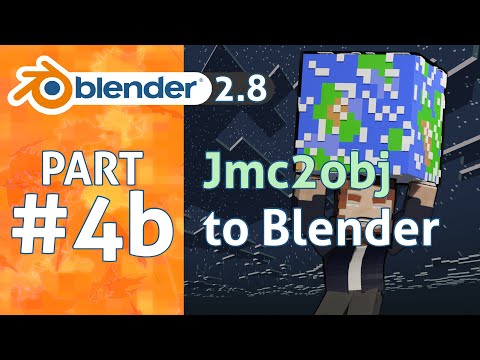 TheDuckCow - How to use jmc2obj in 1 minute | Blender 2.8 Minecraft Animation Tutorial #4b
