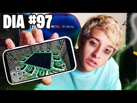 I PLAYED MINECRAFT ON MOBILE FOR 100 DAYS AND WAS SURPRISED (MCPE)