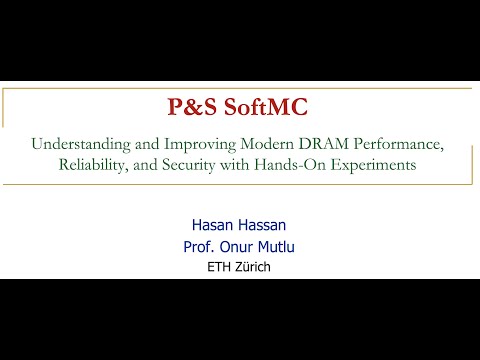 SoftMC Course: Meeting 6: PiDRAM (Spring 2022)