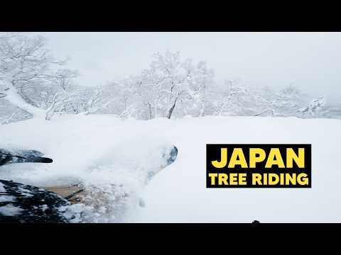 Snowboarding in Japan hits different