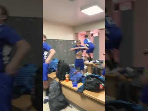 The boys in the locker room