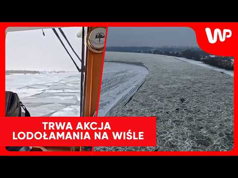 Tak wygląda sytuacja na Wiśle. "Lód sięga aż do Sandomierza"