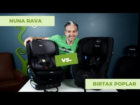 NUNA RAVA vs. Britax Poplar Convertible Car Seat Comparison