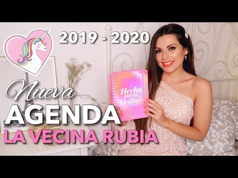 AGENDA LA VECINA RUBIA (2019-2020) Review agenda escolar | Bstyle