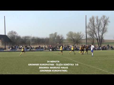 Mariusz Hałas gol z meczu ze Ślężą Sobótka