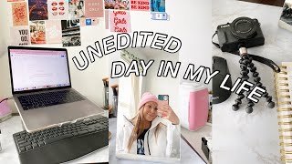 an UNEDITED college day in my life: penn state