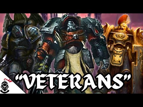 OLD AGE and TREACHERY... Space Marine Veterans | Warhammer 40k lore