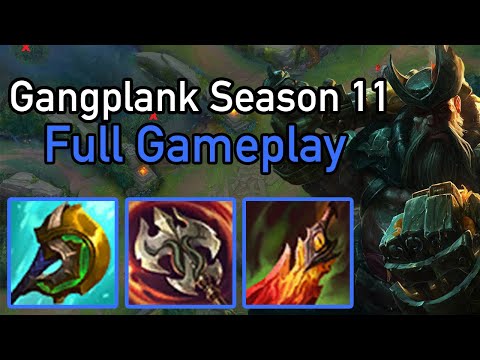 Gangplank Full Gameplay Diamond 1 - Season 11 (League of Legends)