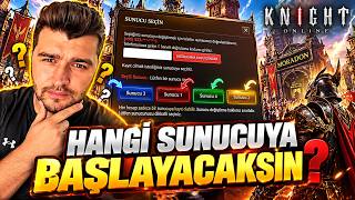 Hangi Sunucuya Başlayacaksın | Knight Online