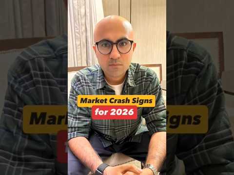 Market Crash Signs for 2026 | Business | Sarthak Ahuja