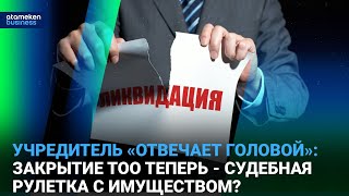 Учредитель «отвечает головой»: закрытие ТОО теперь - судебная рулетка с имуществом?