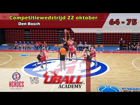 Heroes U16 vs UBALL U16 - 22/10/2022