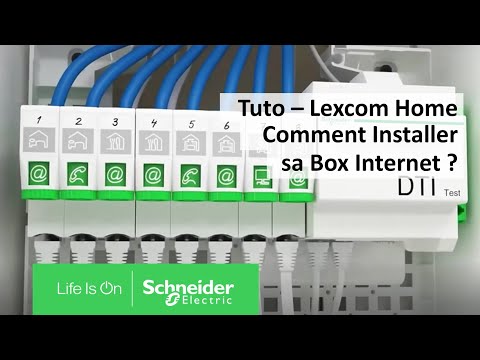 VIDEO : Comment installer votre box internet dans votre coffret de communication  LexCom Home ?